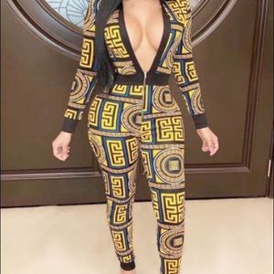 Fashion Print one piece